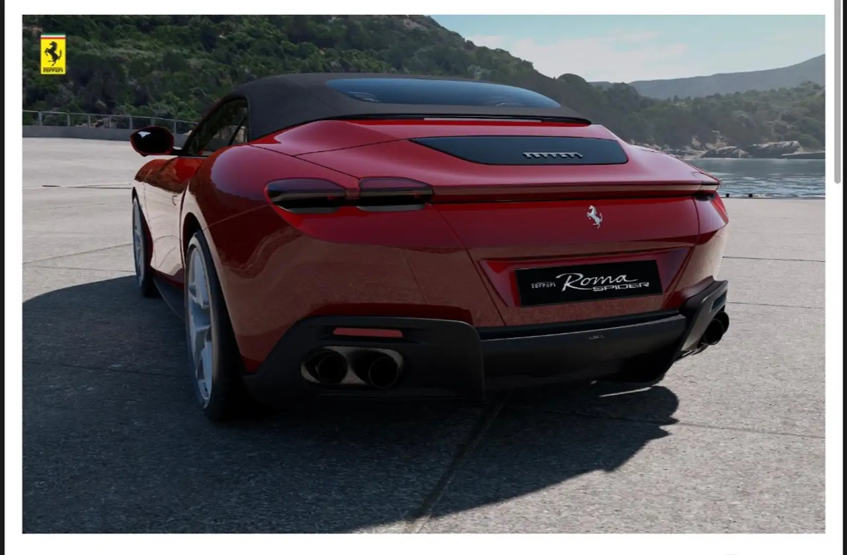Ferrari Roma Spider Pronta Consegna Foto Reali Rosso - 2