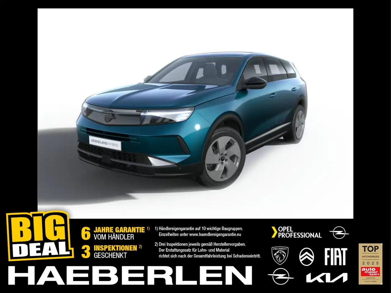Opel Grandland Edition MHEV 2xKlima+AUT+ALLWETTER — photo 1 of 6