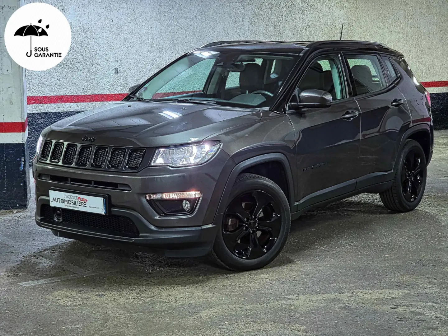 Jeep Compass II 140ch Multiair Brooklin Edition Gris - 1