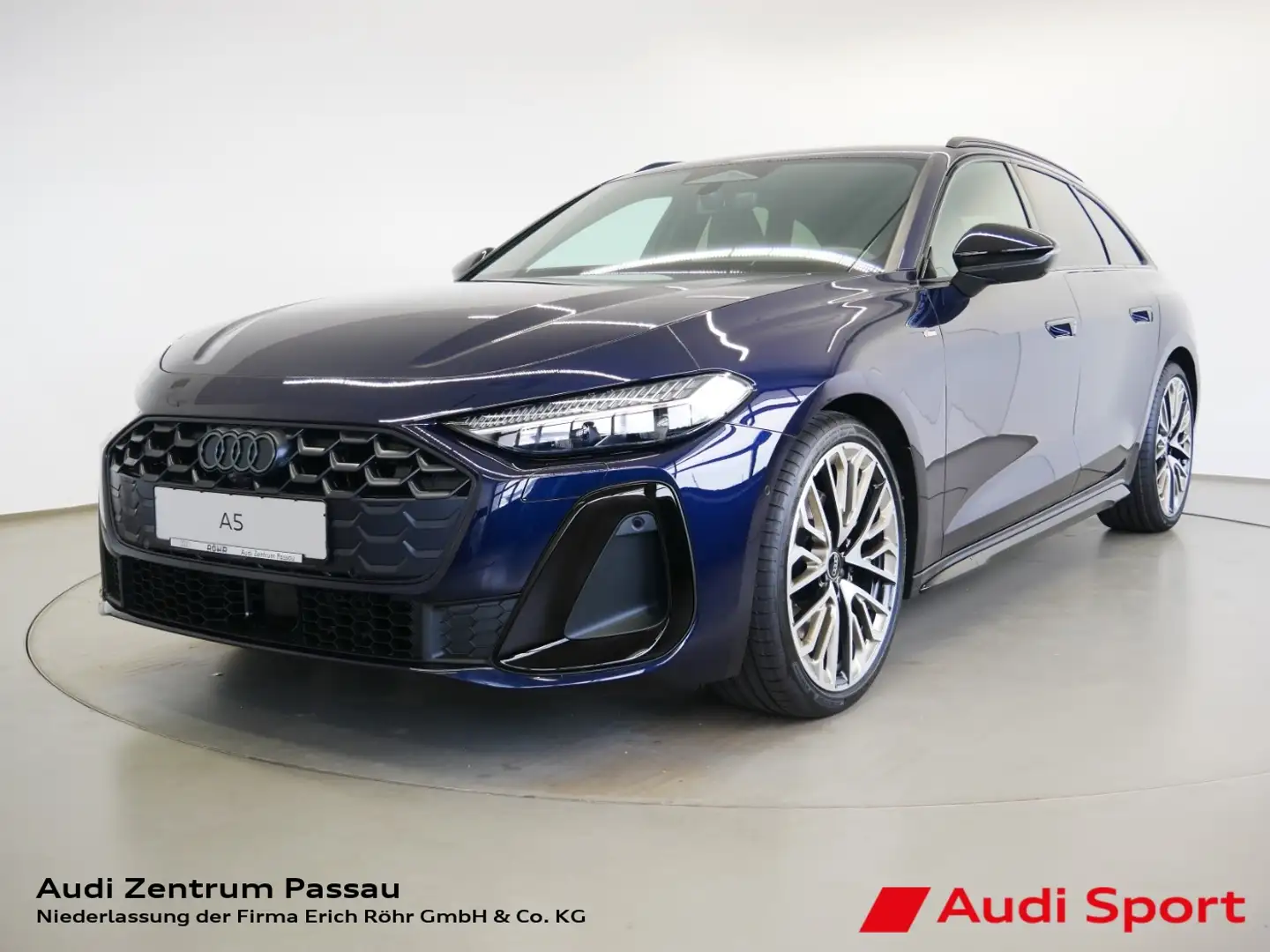 Audi A5 Avant TDI quattro 150 kW S tronic Bleu - 1