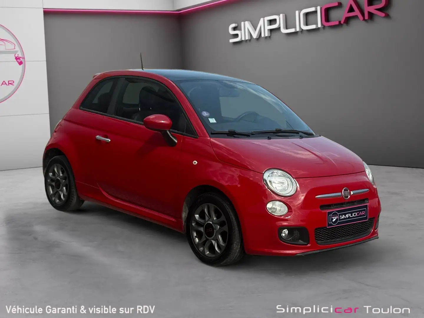 Fiat 500 S Rouge - 1