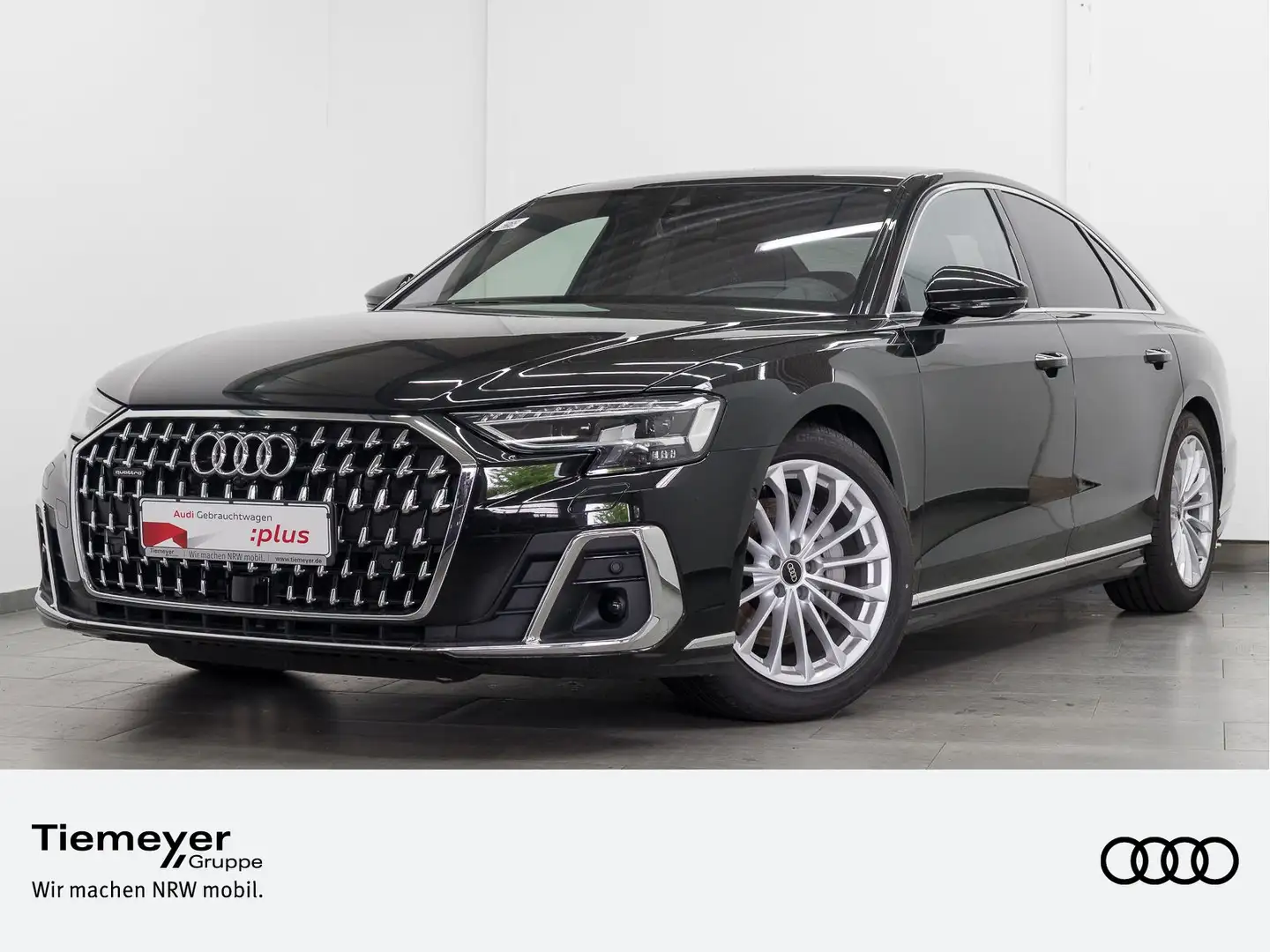 Audi A8 50 TDI Q NP123 PANO STHZG BuO Schwarz - 1