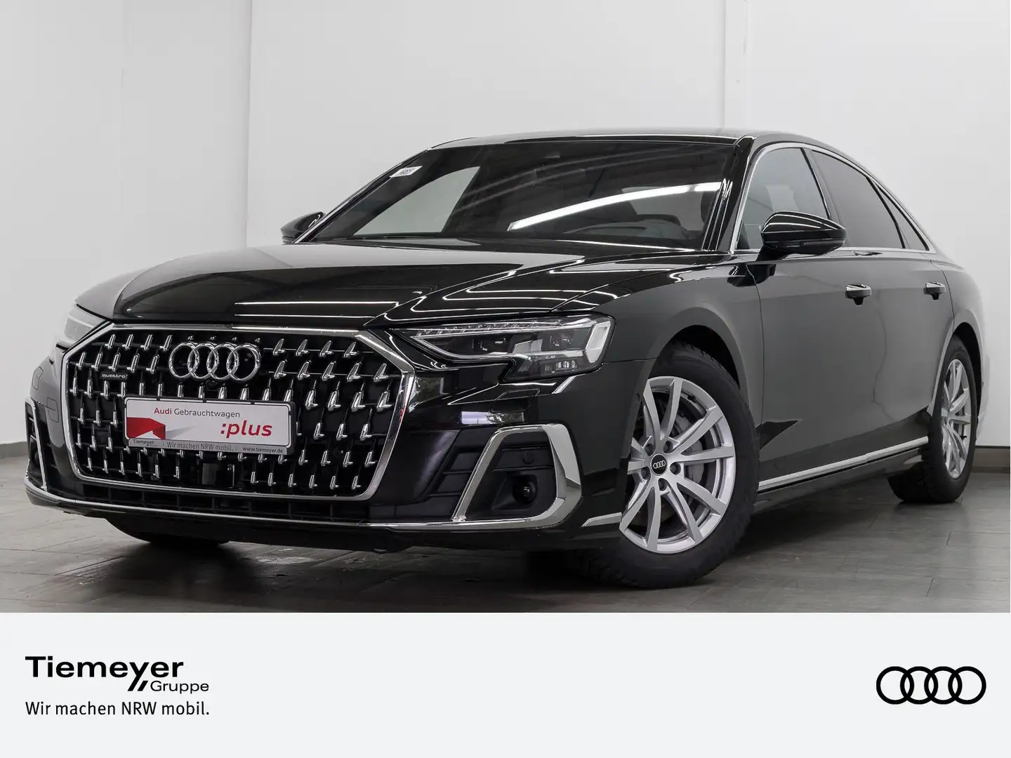 Audi A8 50 TDI Q NP123 PANO STHZG BuO Negro - 1