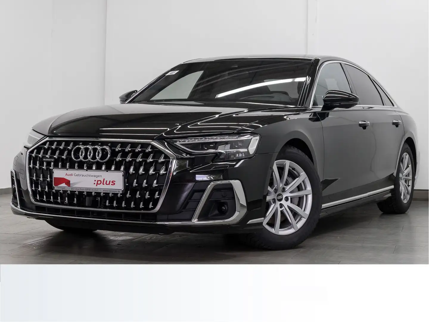 Audi A8 50 TDI Q NP123 PANO STHZG BuO Negro - 2