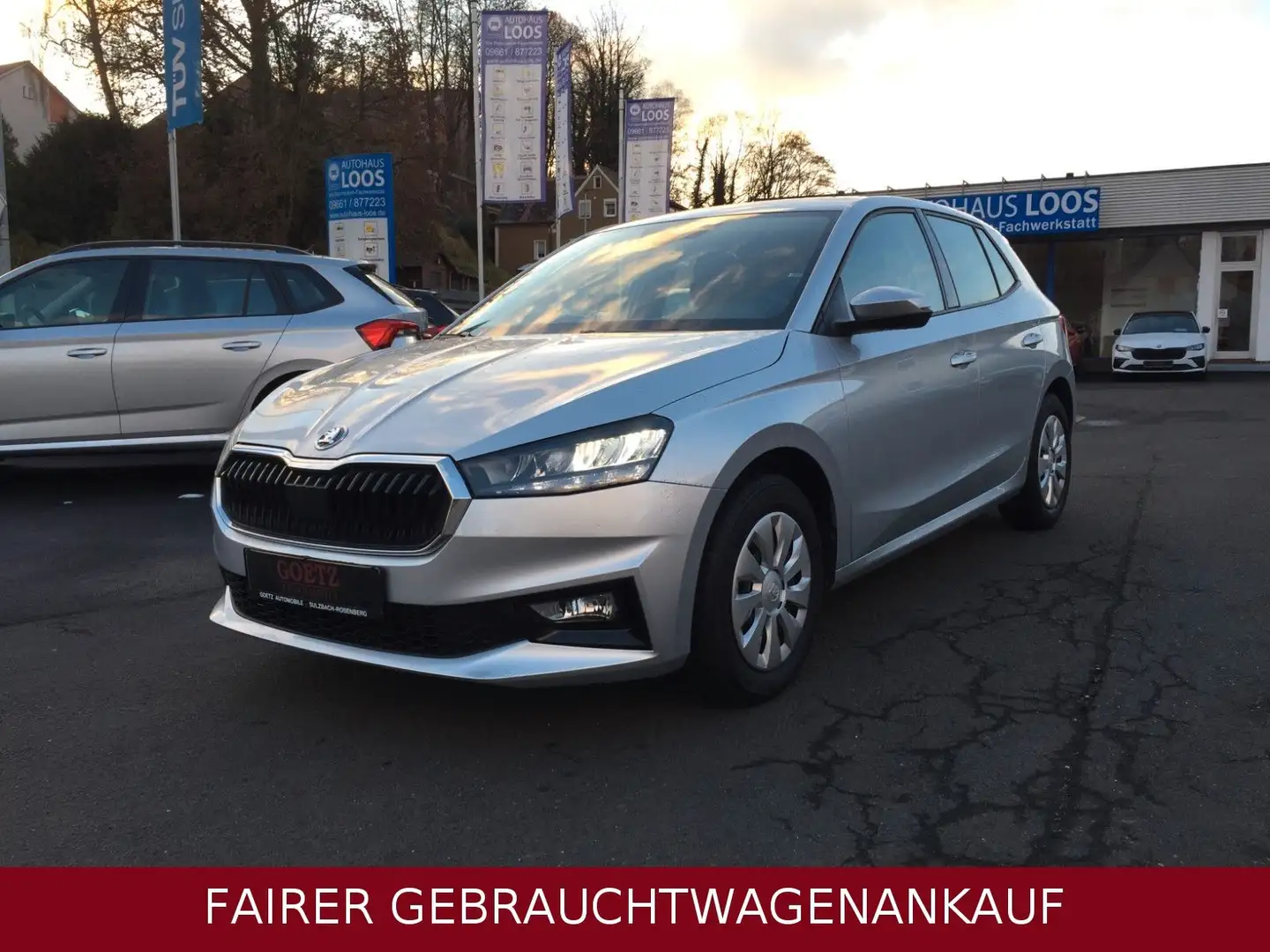 Skoda Fabia FABIA SELECTION 95PS SML NAVI SHZ KLIMAAUTOMATIC Silber - 1