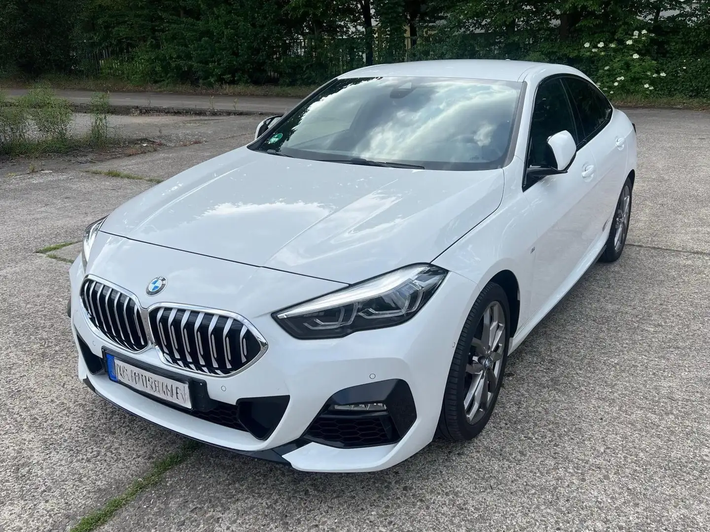BMW 220 220 dA Gran Coupé M Sport Bílá - 1