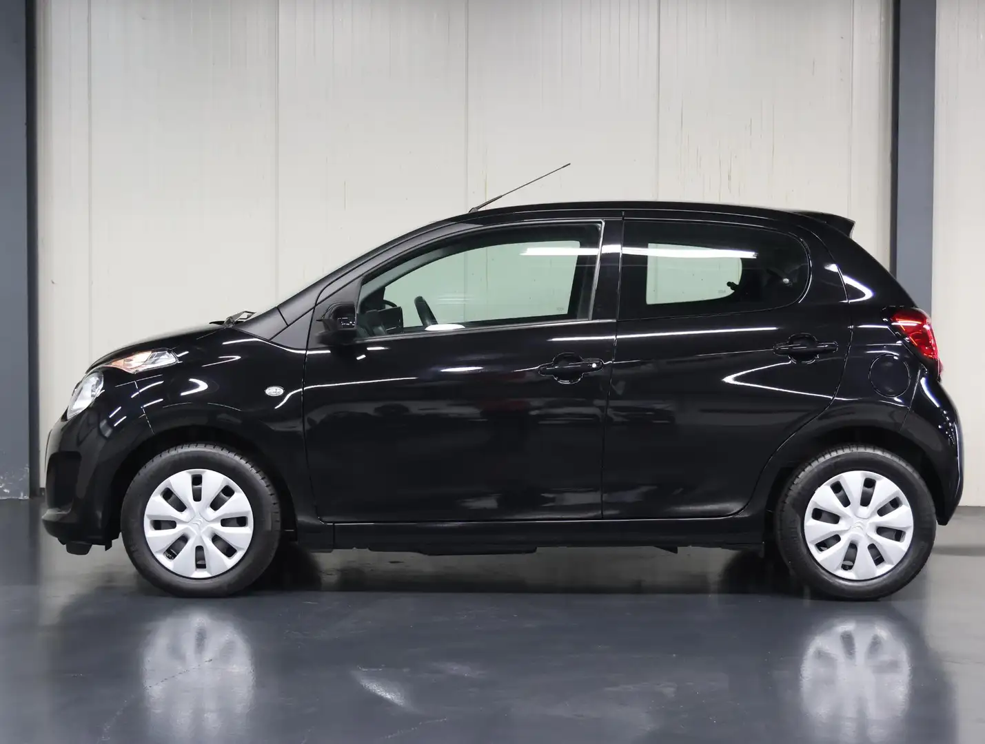 Citroen C1 1.0 VTi Feel | AppleCarplay/AndroidAuto | Airco | Zwart - 2
