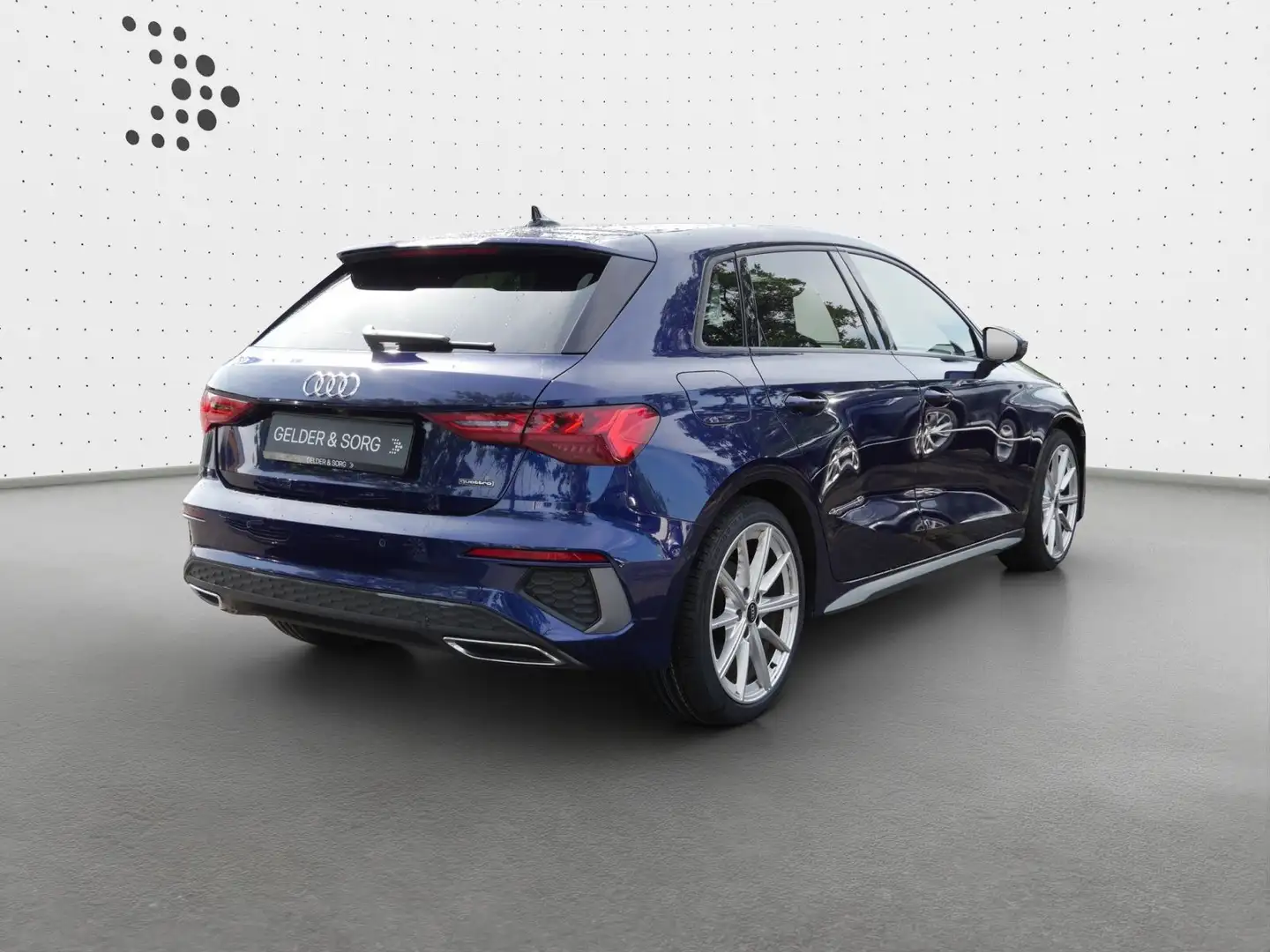 Audi A3 40 TDI qu. S line RFK*B&O*LED*18Z Azul - 2
