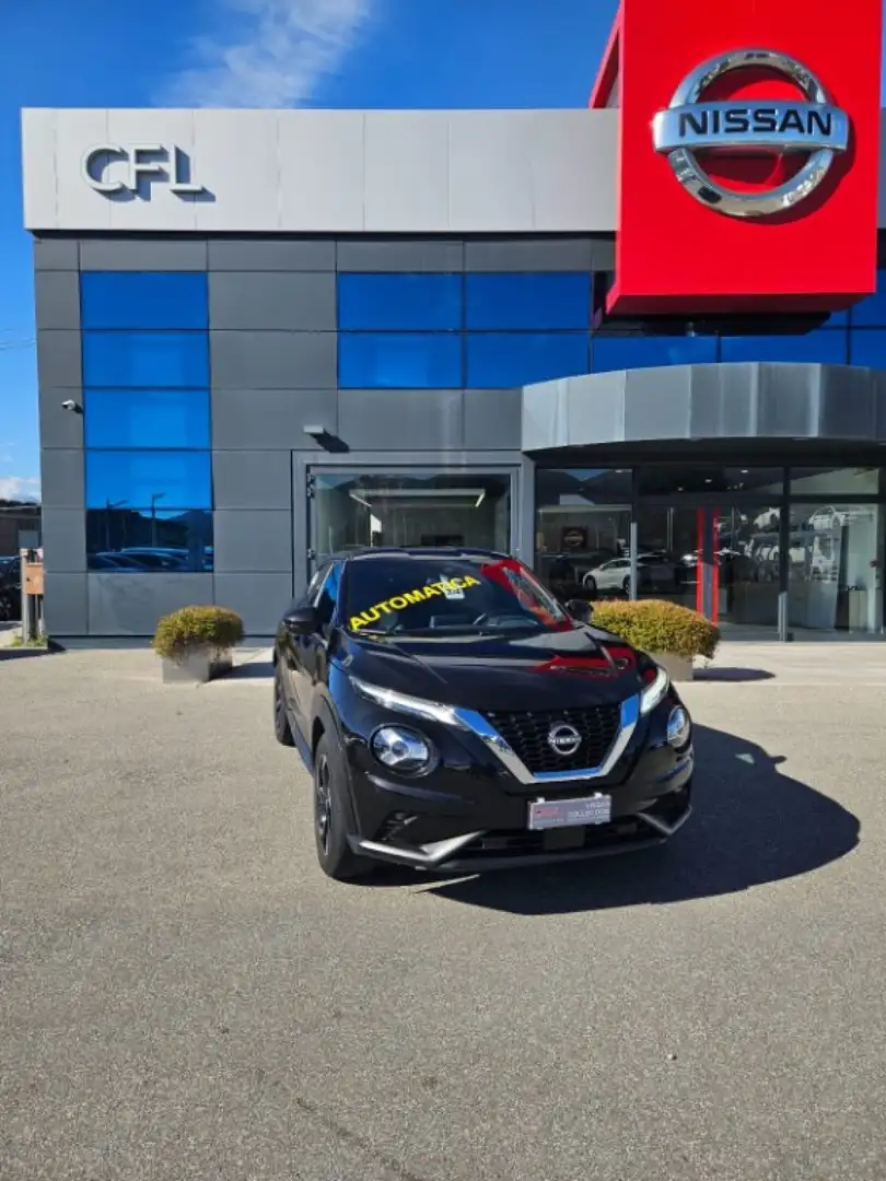 Nissan Juke 1.0 DIG-T 114 CV DCT N-Connecta Zwart - 1