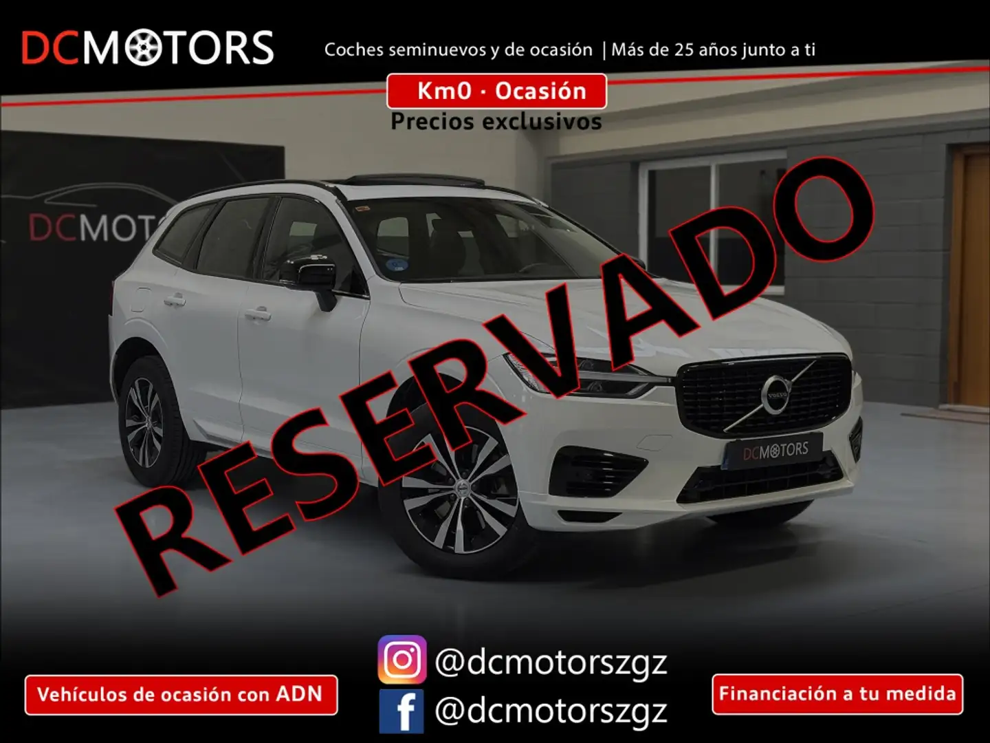 Volvo XC60 T6 Twin Recharge R-Design Expression White - 1