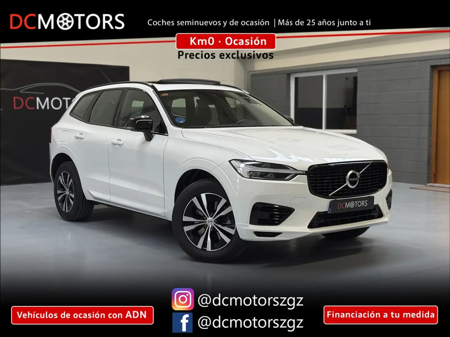 Volvo XC60 T6 Twin Recharge R-Design Expression White - 2