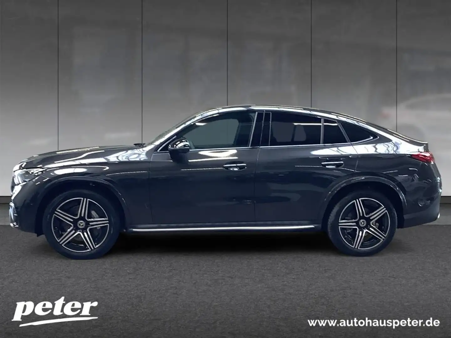 Mercedes-Benz GLC 220 d 4MATIC Coupé AMG+NIGHT+20"+WINTER+LED Gri - 2