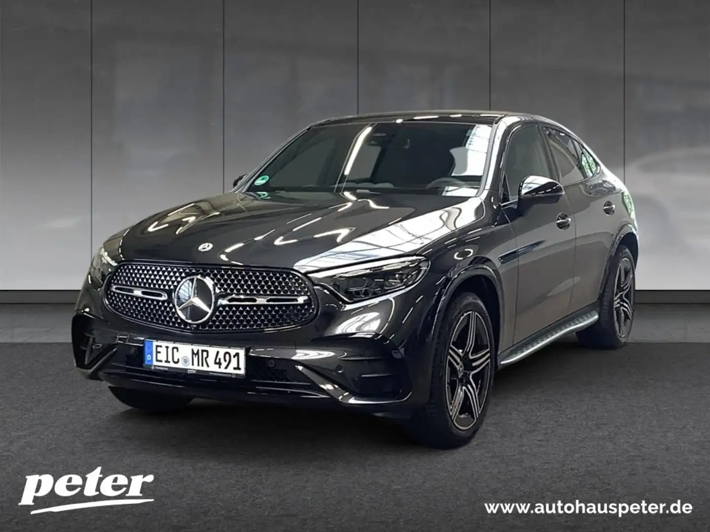 Mercedes-Benz GLC 220 d 4MATIC Coupé AMG+NIGHT+20"+WINTER+LED Gri - 1