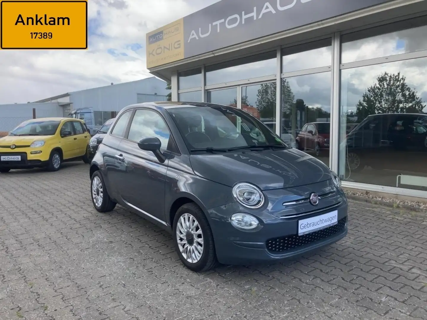 Fiat 500 serie 8 1.0 Hybrid GSE N3 LOUNGE 51k Gris - 1