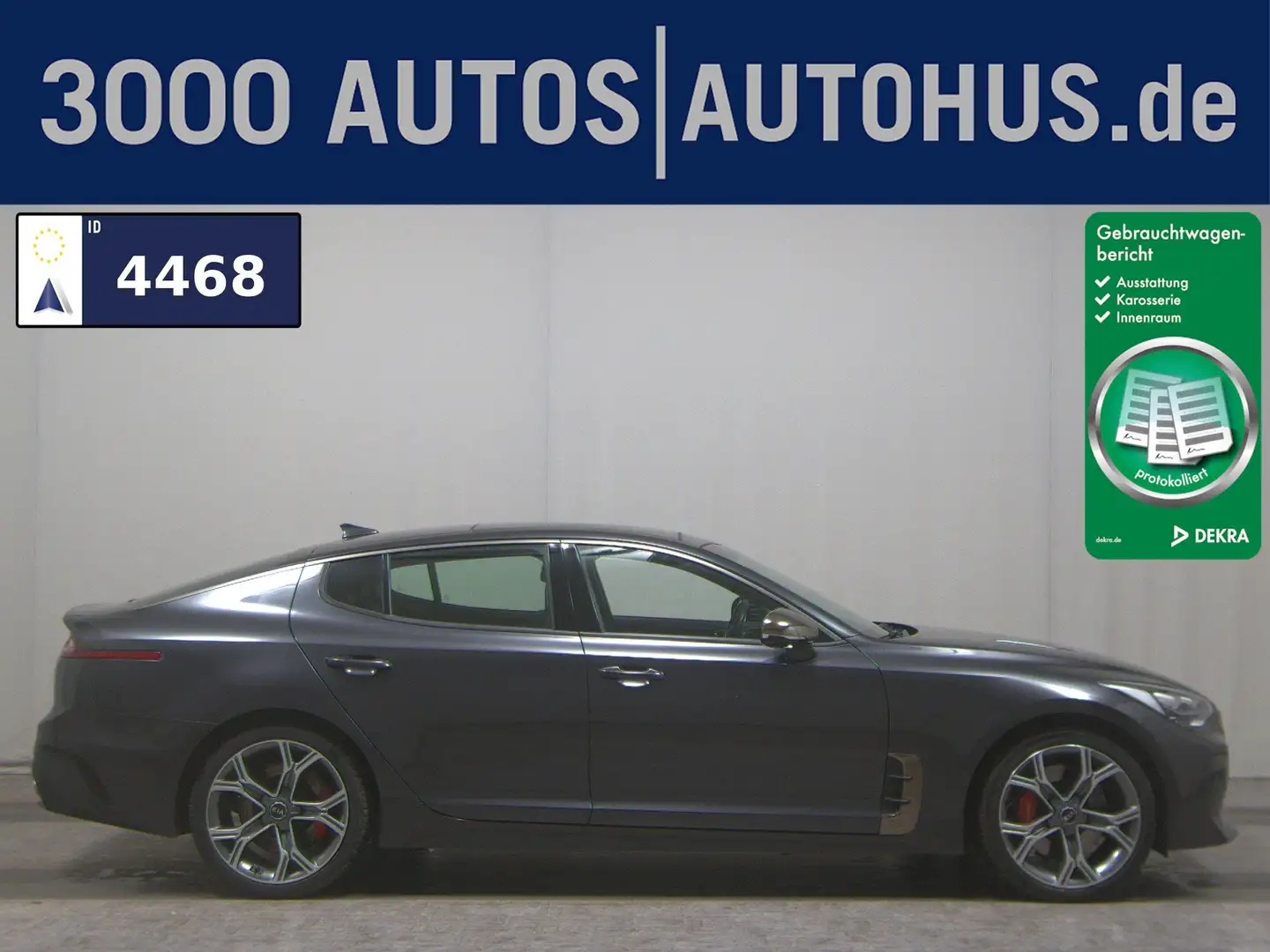 Kia Stinger 3.3 V6 T-GDI 4WD GT Navi LED Pano HuD - 1