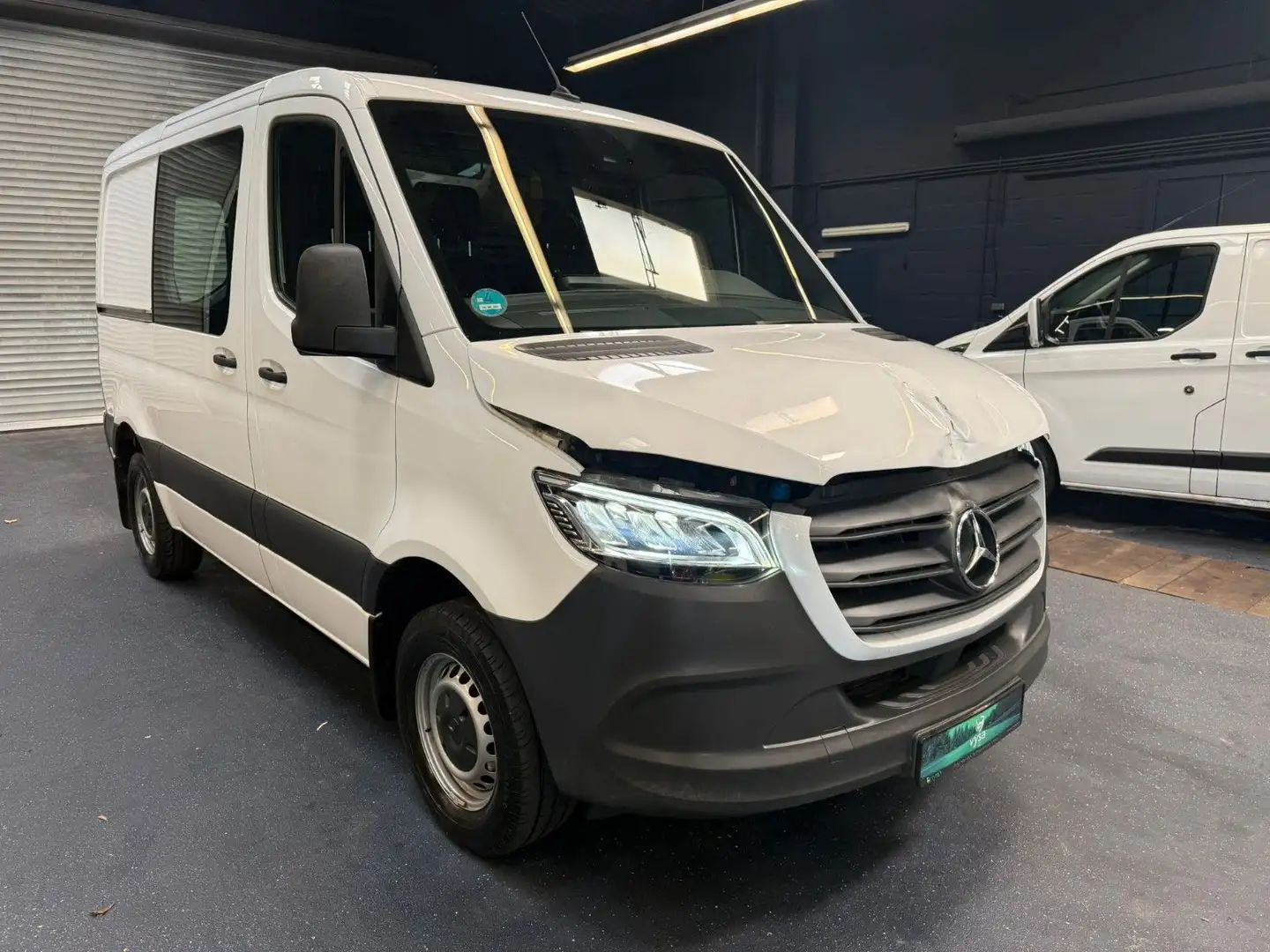 Mercedes-Benz Sprinter 314 Kasten 9G LED Klima STHZ AHK MBUX Weiß - 1
