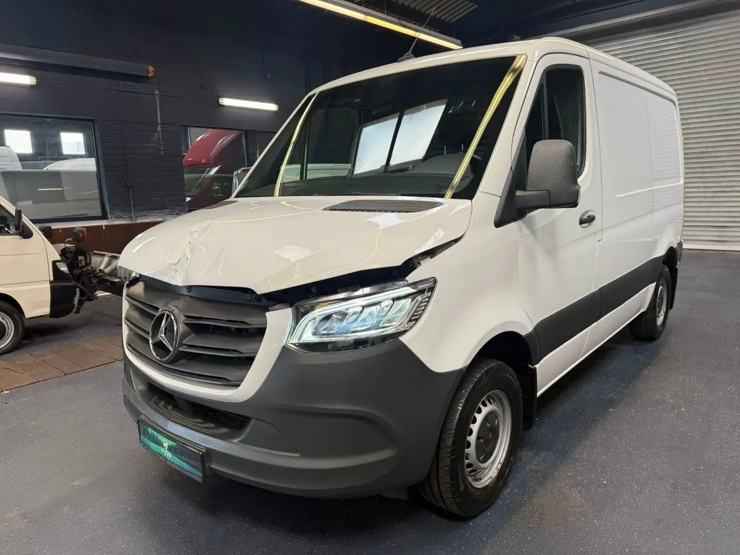 Mercedes-Benz Sprinter 314 Kasten 9G LED Klima STHZ AHK MBUX Weiß - 2