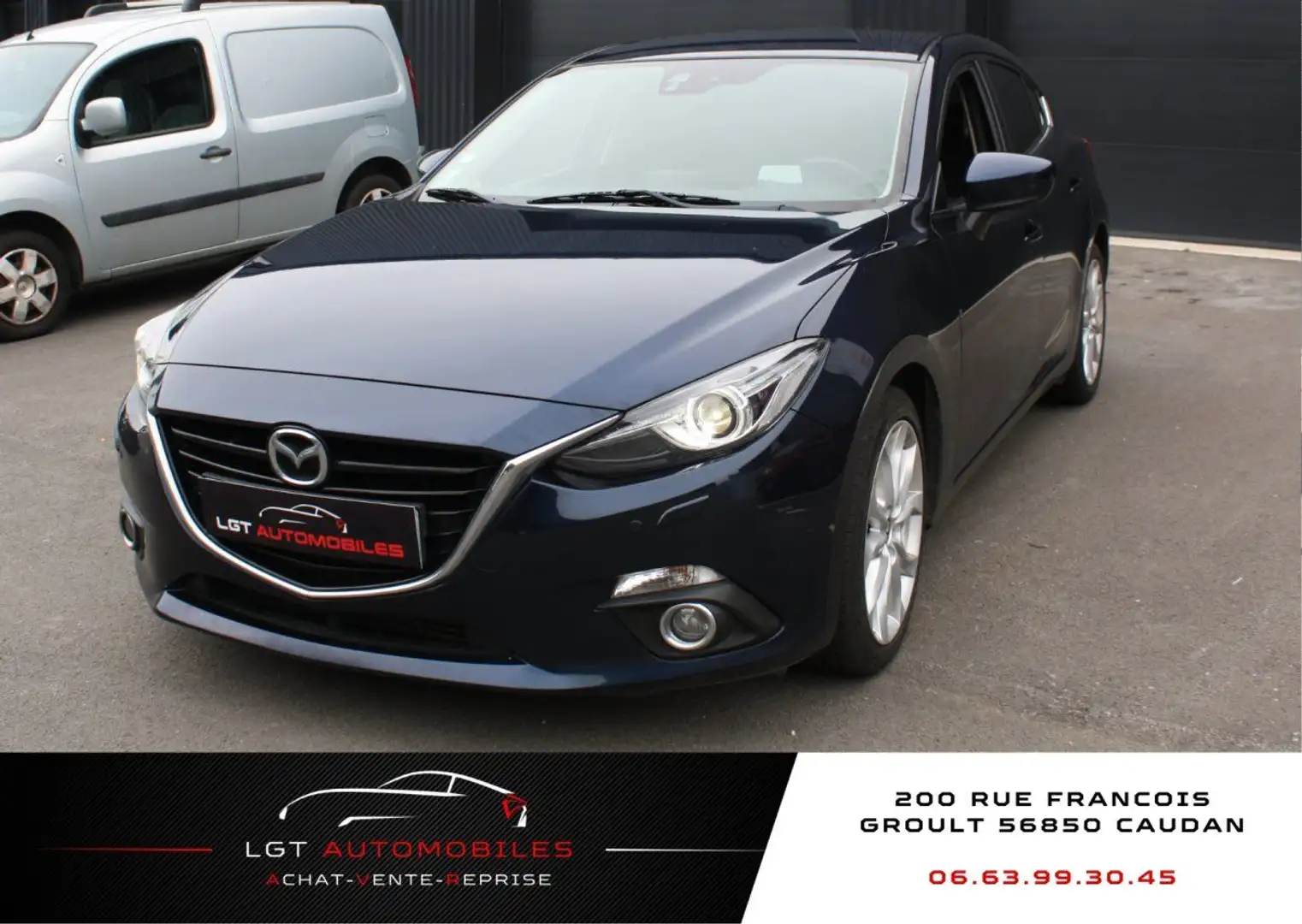 Mazda 3 III 2.2 150 Dynamique 5p Bleu - 1