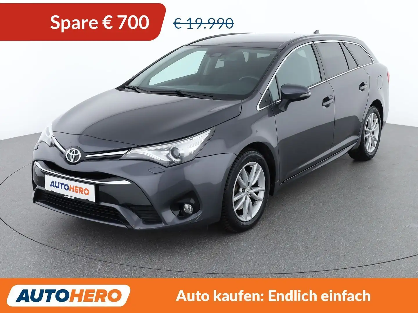 Toyota Avensis 2.0 D-4D Active Plus Grau - 1