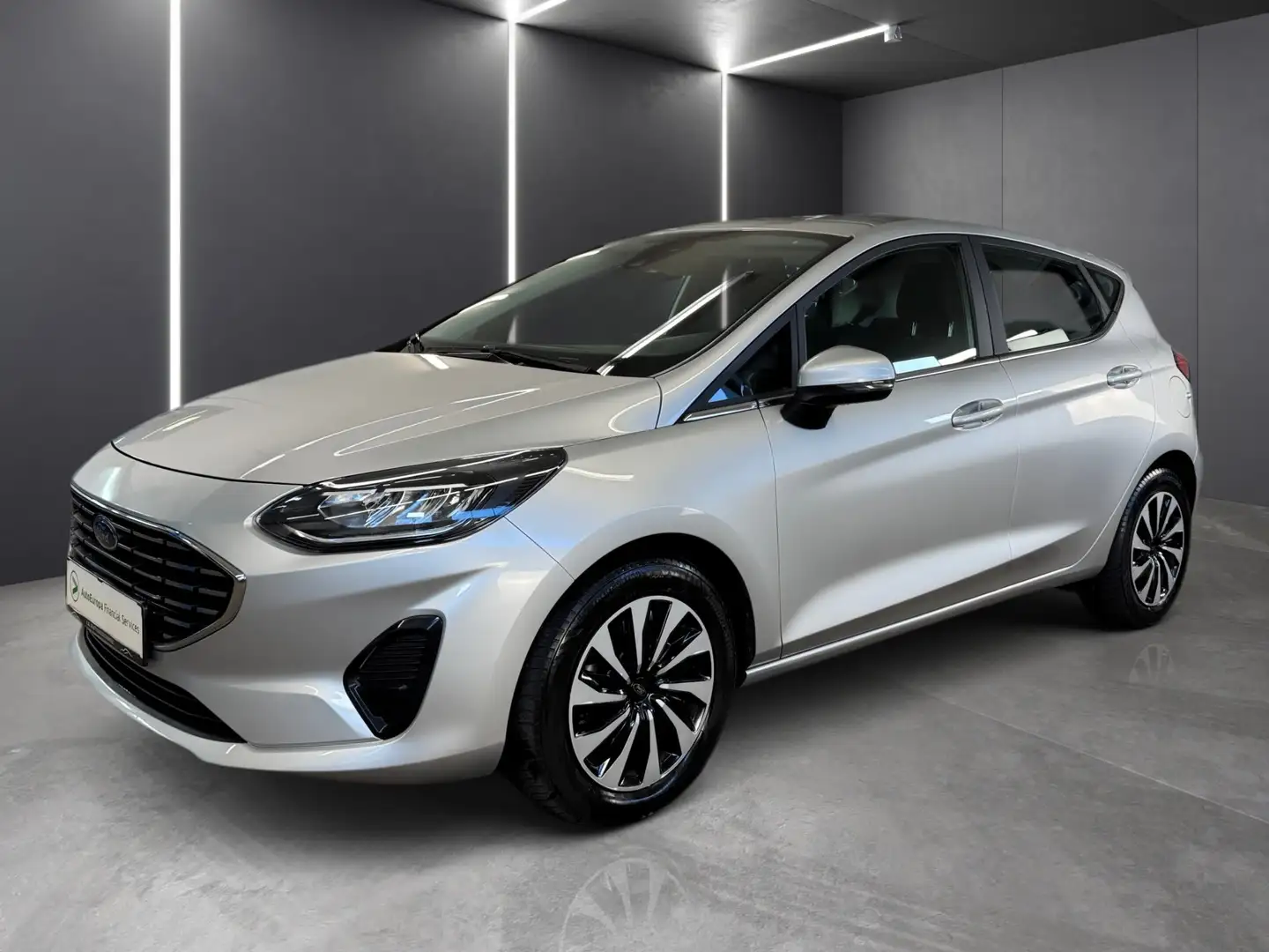Ford Fiesta Titanium 1,0 Aut. LED, Navi, AppLink, Tempomat Zilver - 1