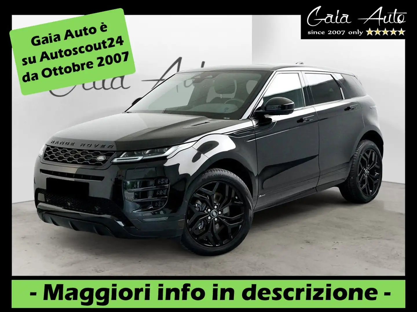 Land Rover Range Rover Evoque 2.0d i4 mhev R-Dynamic SE awd 204cv auto Nero - 1
