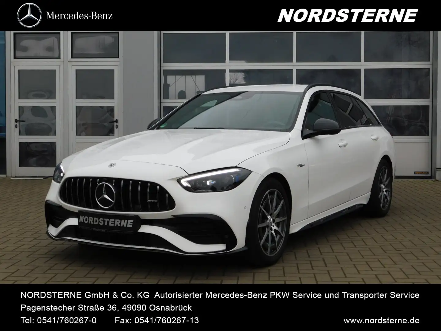 Mercedes-Benz C 43 AMG C 43 AMG T 4M MEMORY+NIGHT+DIGITAL-LIGHT+KAMERA Wit - 1
