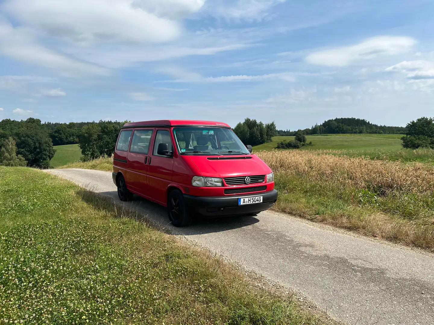 Volkswagen T4 Multivan Multivan T4 Aufstelldach WOMO Rot - 1