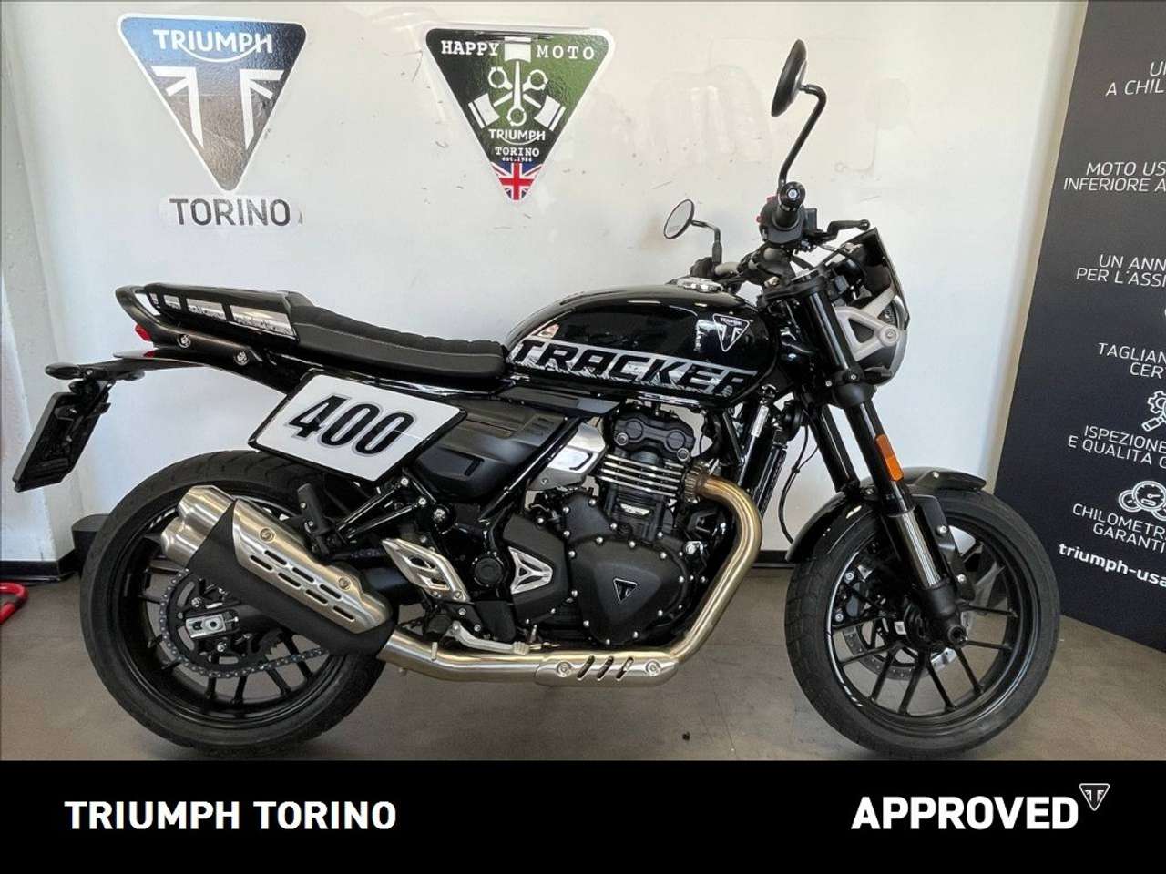 Triumph Tracker 400 Phantom Black Abs