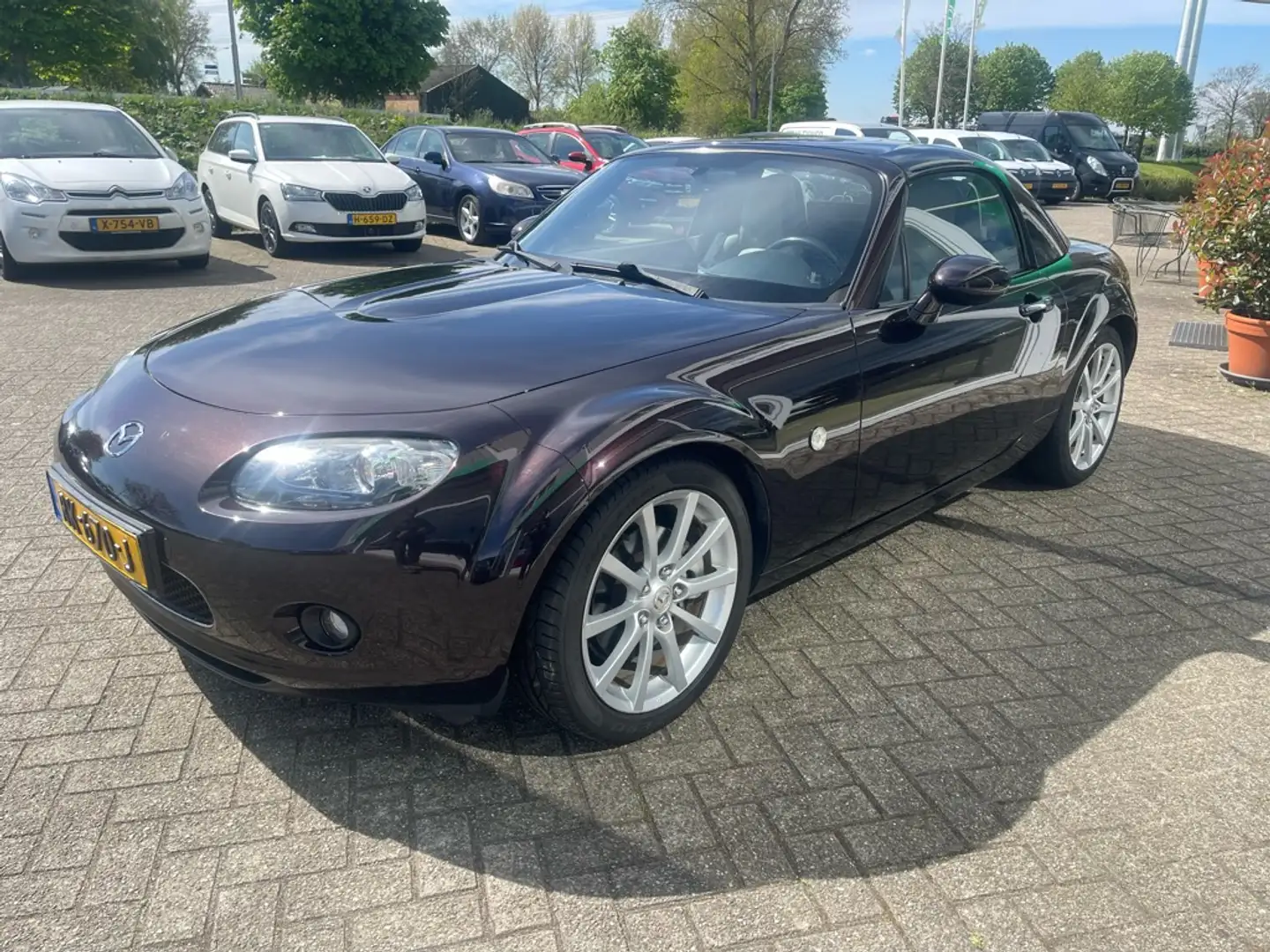 Mazda MX-5 1.8 Executive, Leder, Hardtop, Lm velg Bruin - 2