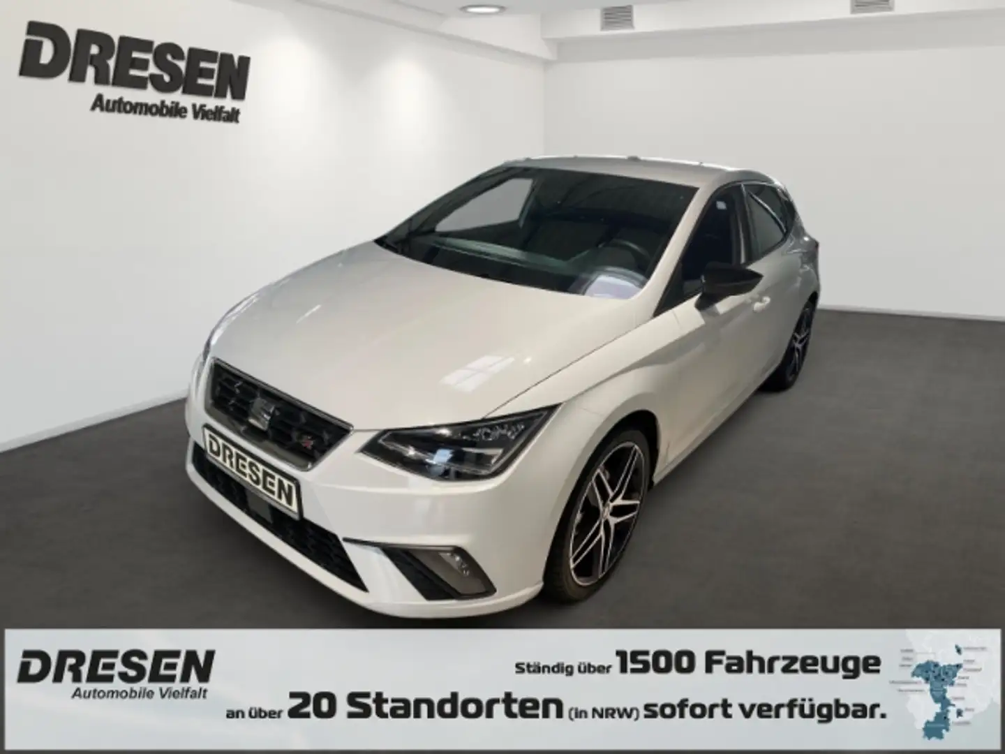 SEAT Ibiza FR 1.0 TSI Sitzheizung+ Tempomat+CarPlay Weiß - 1