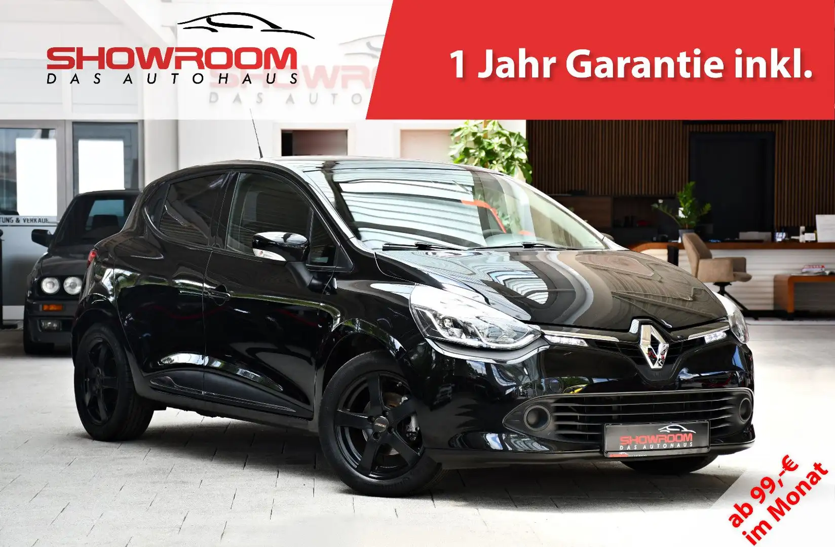 Renault Clio IV Dynamique Sternenschwarz Metallic Klima Negro - 1