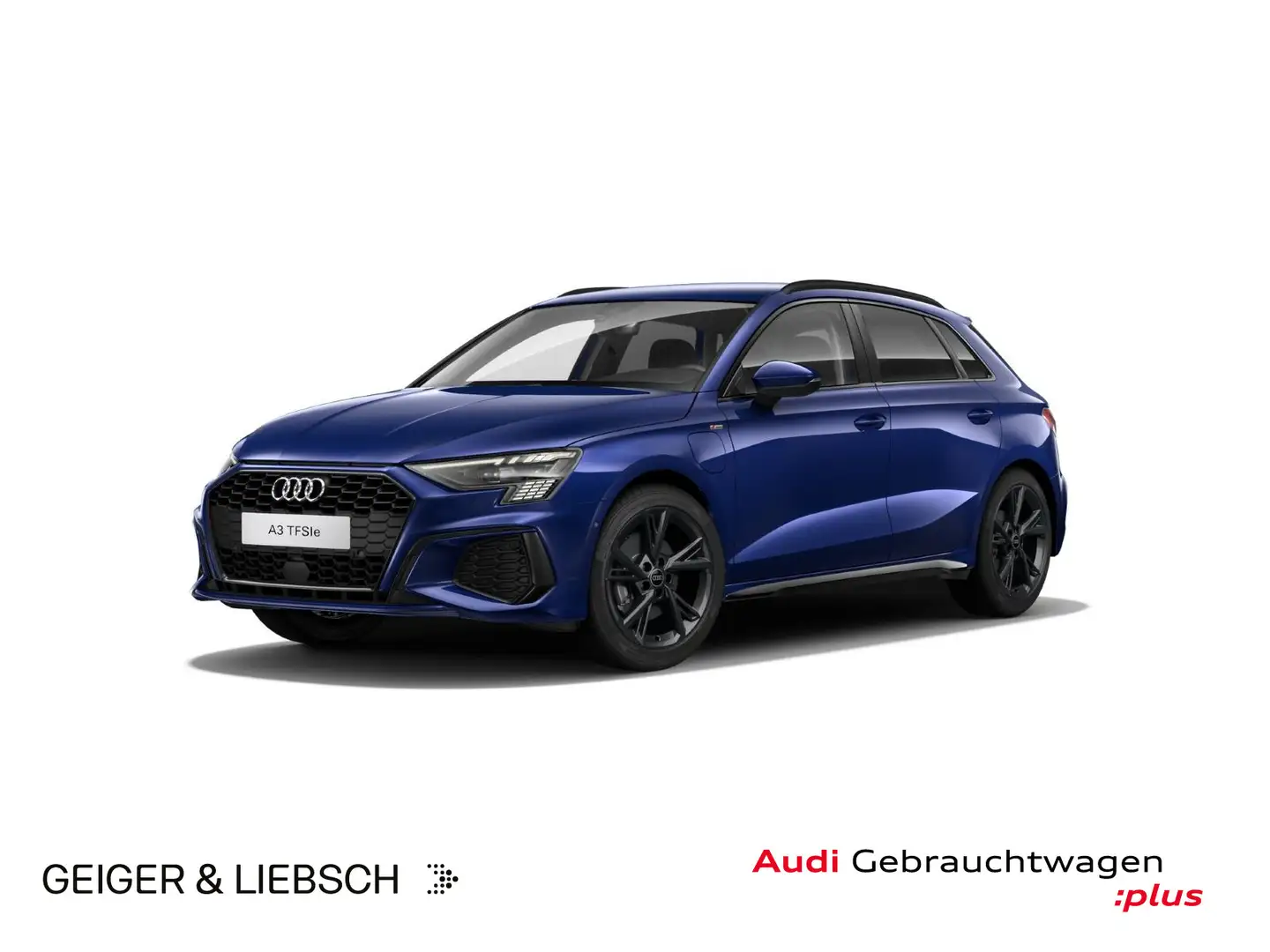 Audi A3 S line 40 TFSIe Navi+LED Matrix+HUD Blau - 1