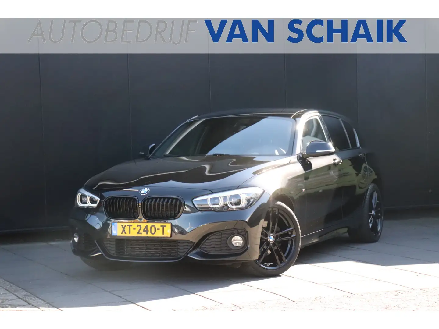 BMW 116 1-serie 116i | M SPORT | LEDER | STOELVERW. | PDC Zwart - 1