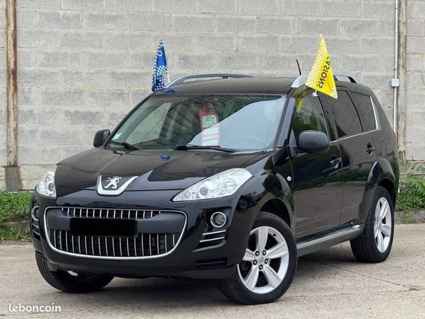 Peugeot 4007 2.2 HDi 160CV 4X4 Année 2011 7 PLACES 238.000KM Garantie 6 Mois Zwart - 1