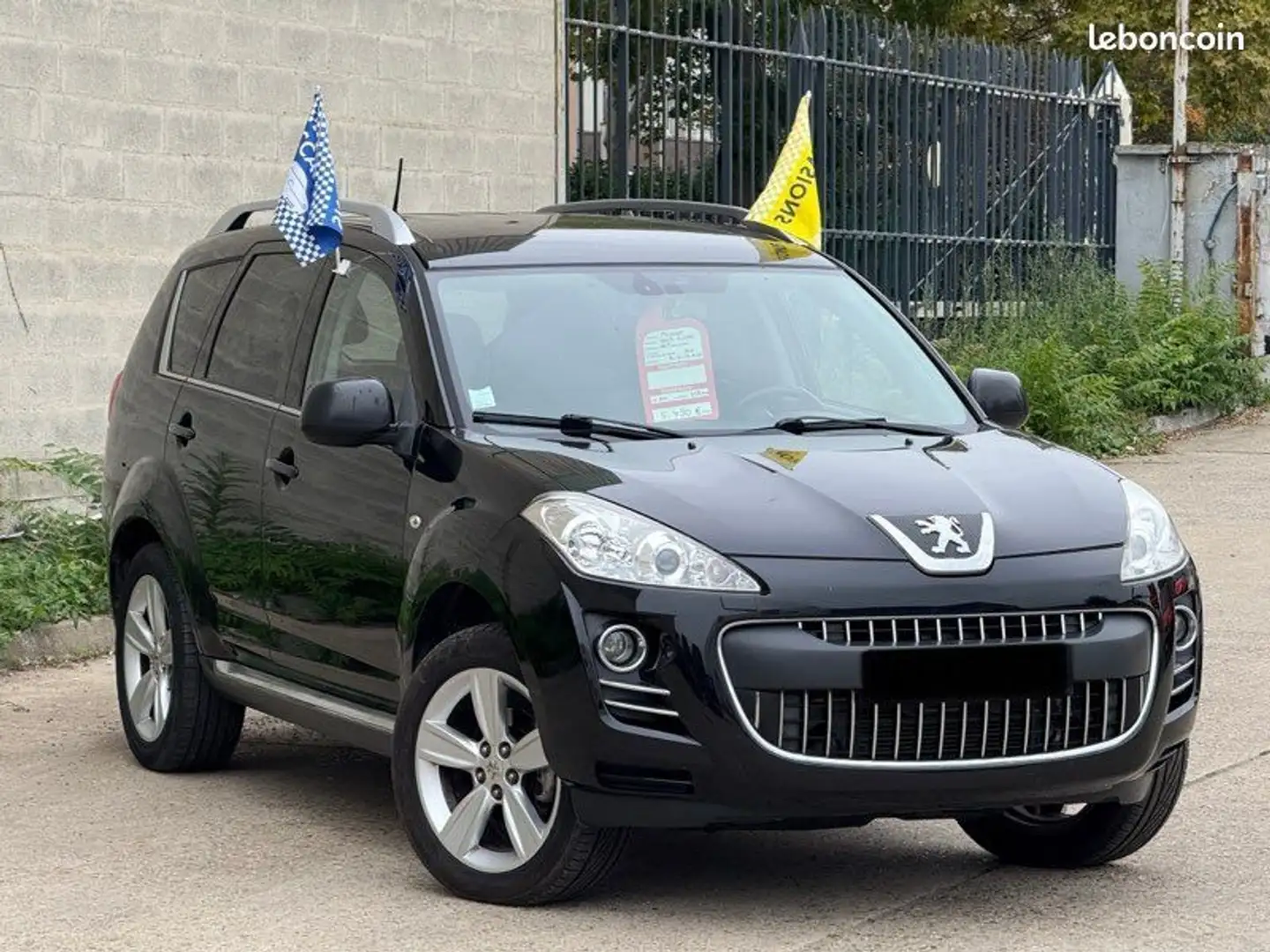 Peugeot 4007 2.2 HDi 160CV 4X4 Année 2011 7 PLACES 238.000KM Garantie 6 Mois Noir - 2