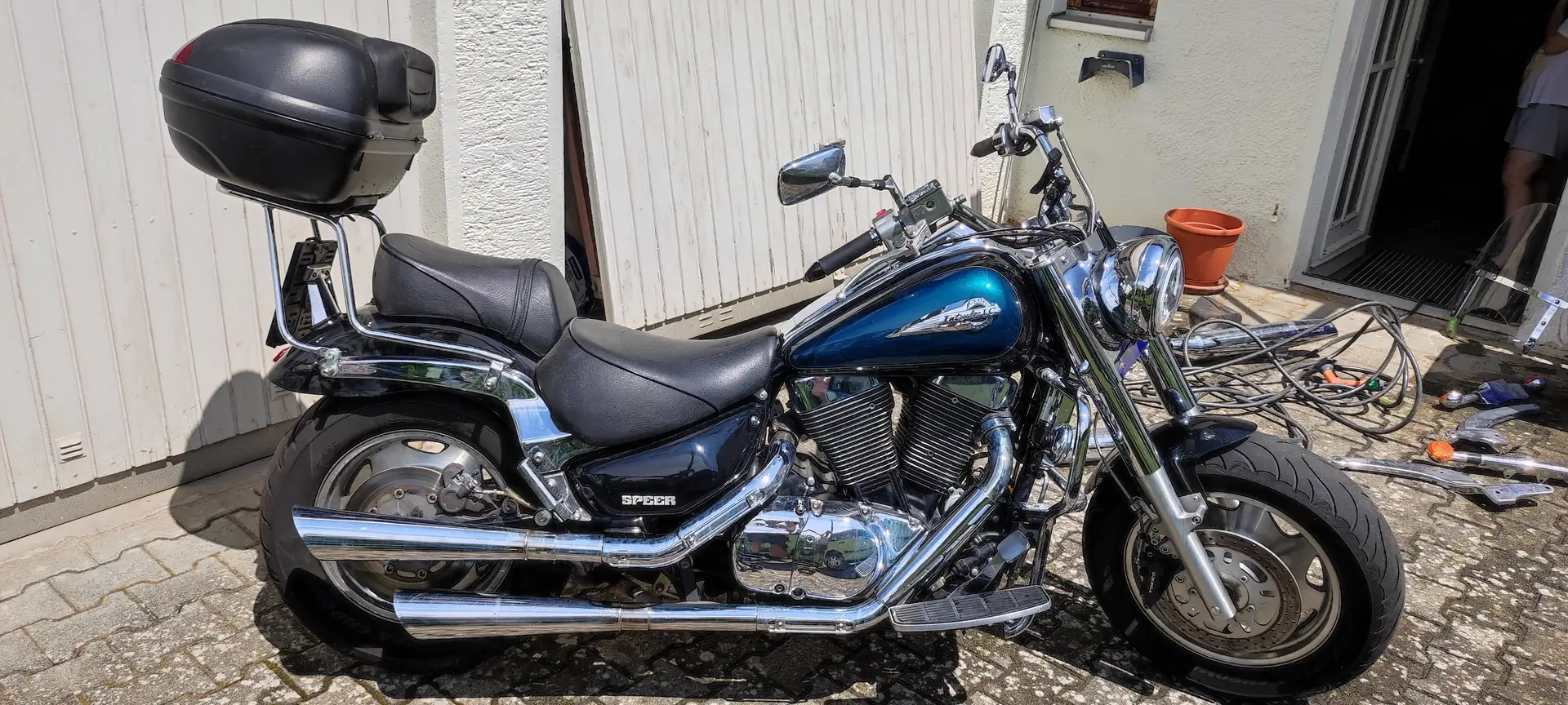 Suzuki VL 1500 LC Bleu - 1