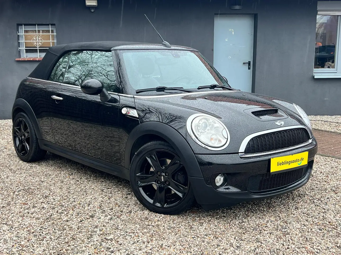 MINI Cooper S Cabrio Leder Navi Sitzheizung TÜV 6/26 Negro - 2