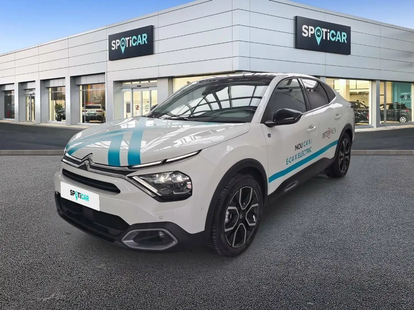 Citroen C4 X Eléctrico Shine 100kW Biały - 1