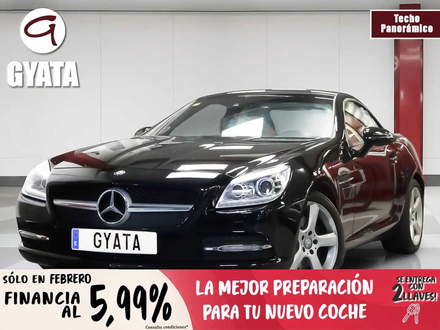 Mercedes-Benz SLK 250 BE 7G Plus Noir - 1