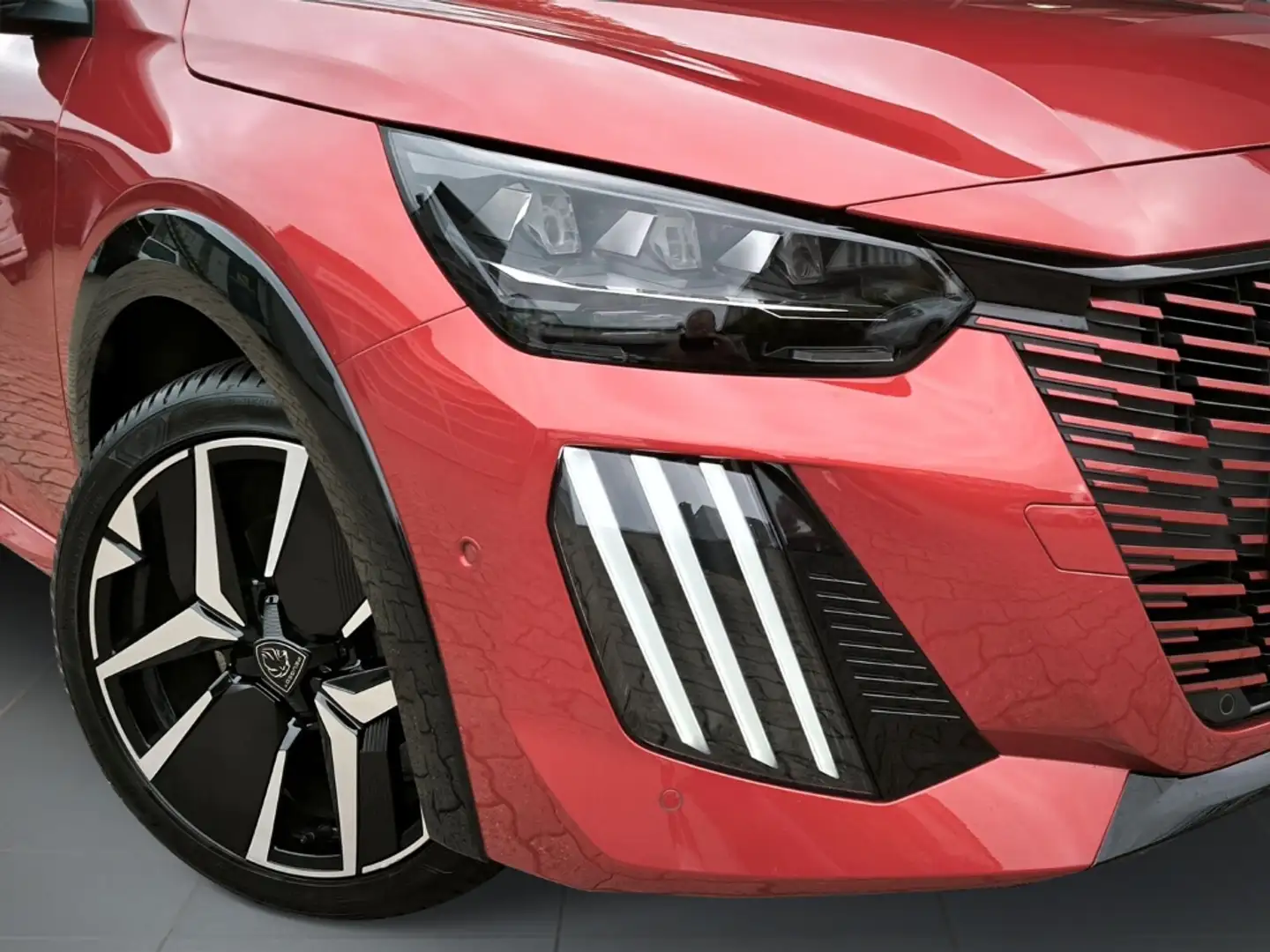 Peugeot 208 GT LED KAMERA DAB APPLE/ANDROID INDUKTION Rot - 2
