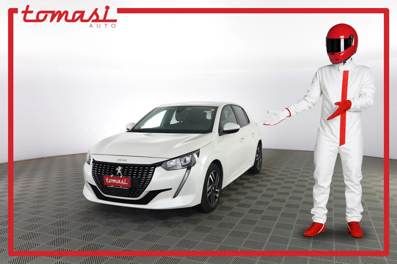 Peugeot 208 PEUGEOT 208 PureTech 100 Stop&Start 5 porte Allure Bianco - 1