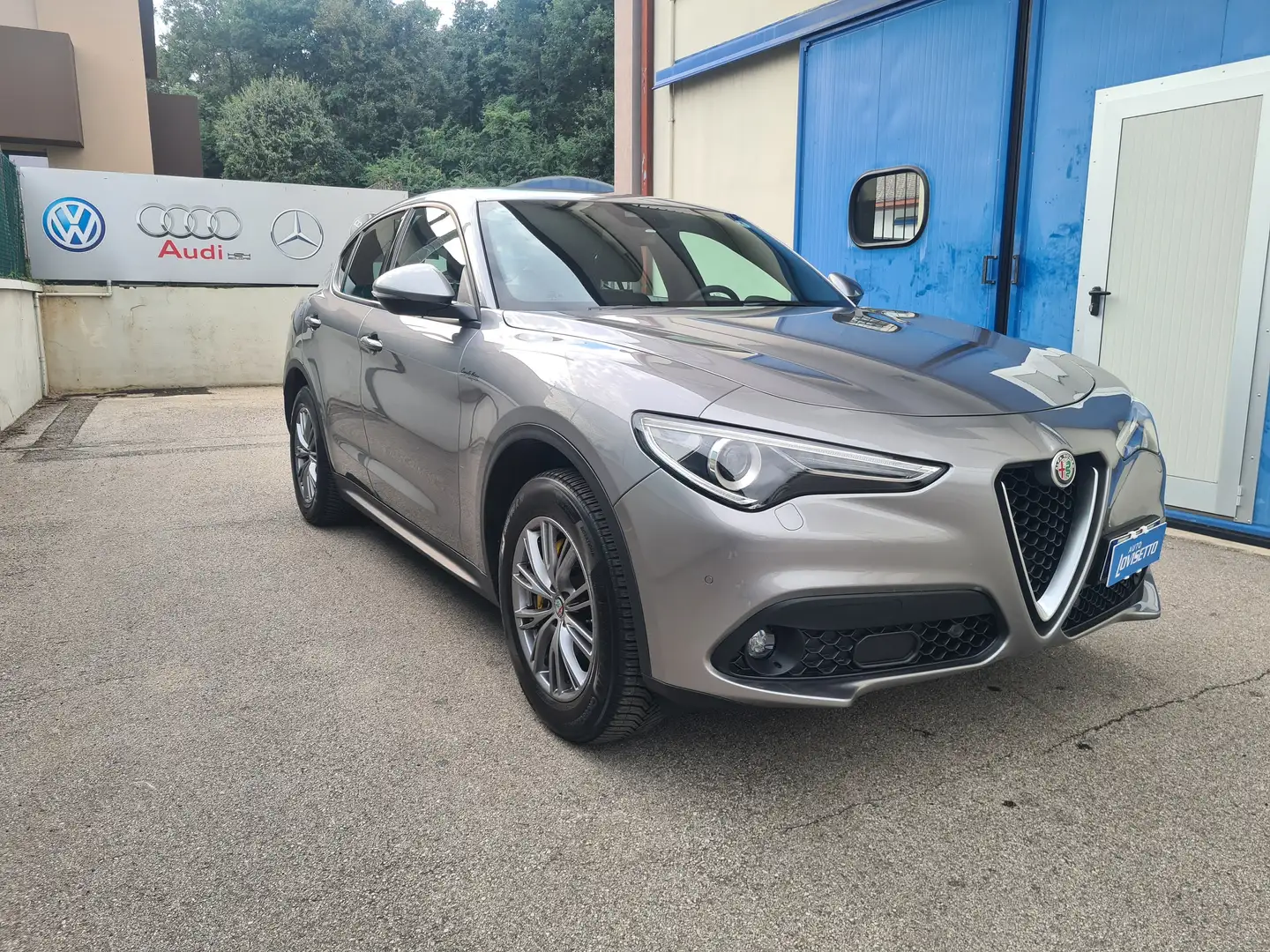 Alfa Romeo Stelvio Stelvio 2017 2.2 t Super Q4 210cv auto Grigio - 1