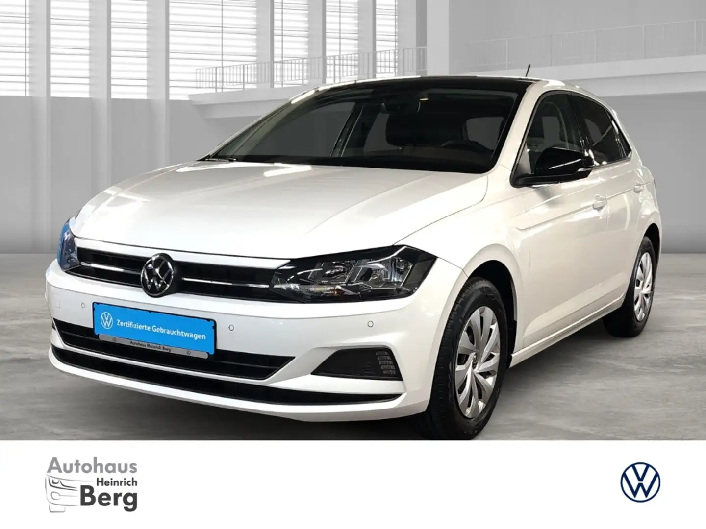 Volkswagen Polo Comfortline 1.0 2-Zonen-Klimaautom Musikstreaming Blanc - 1