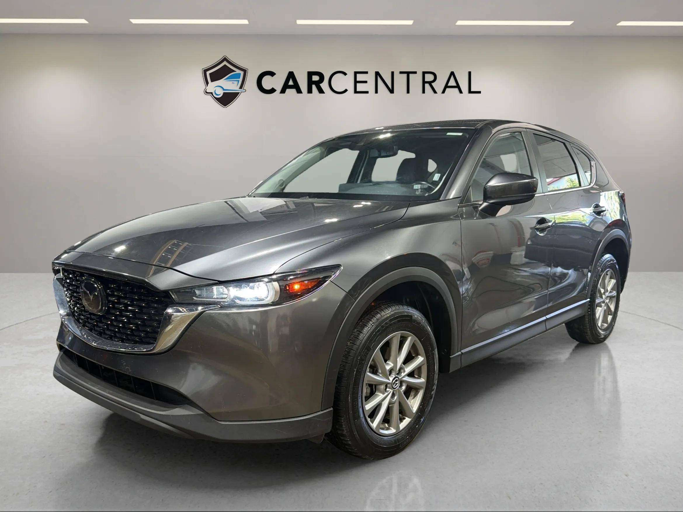 Gray 2024 Mazda CX-5 SUV / Crossover  6-Speed Automatic