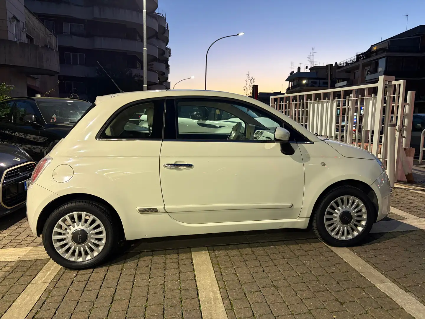 Fiat 500 Lounge 1.4 16v 100cv - UNICO PROPRIETARIO !! Bianco - 2
