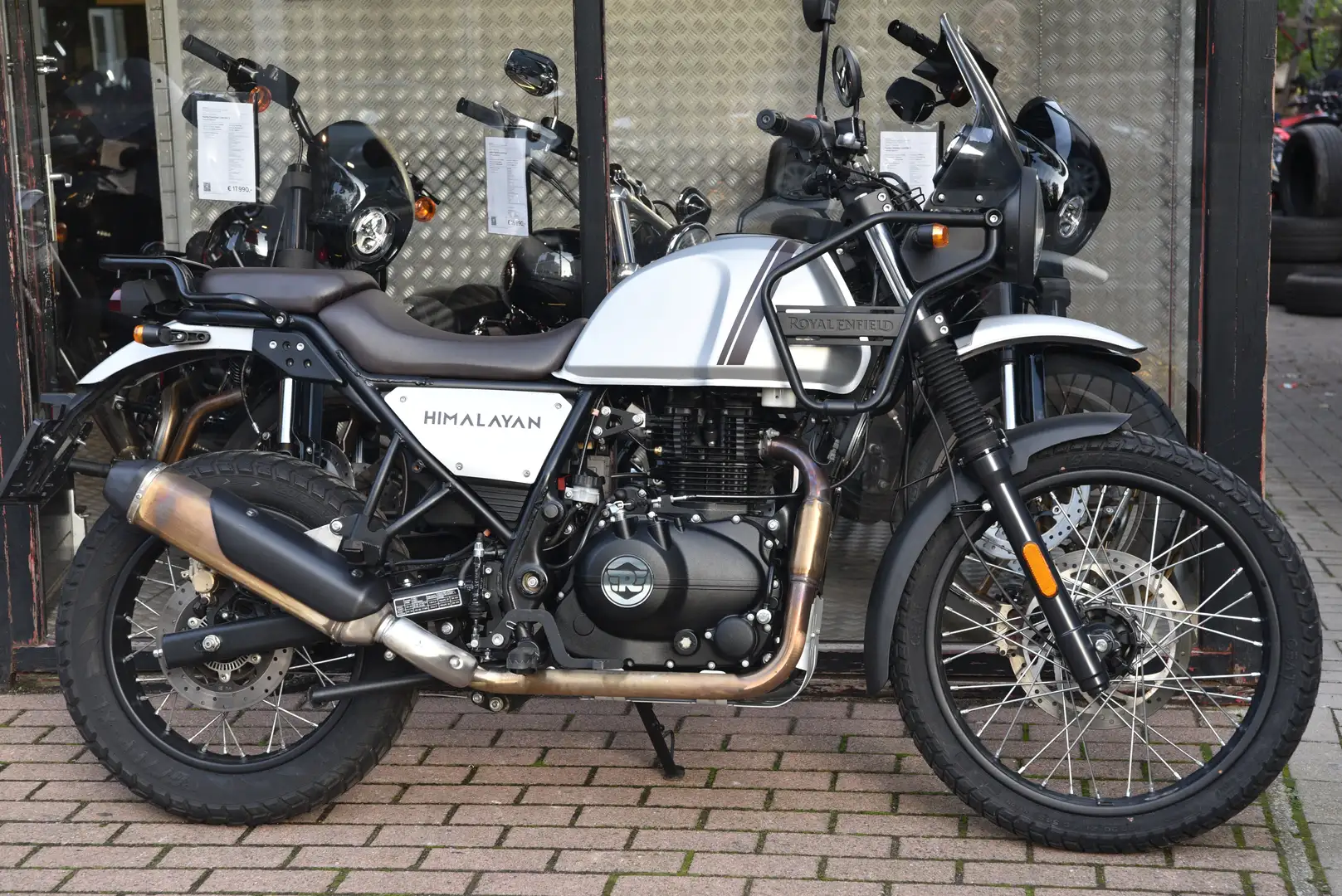 Royal Enfield Himalayan NEUVE (TVAC) ***MOTO VERTE*** Grijs - 2