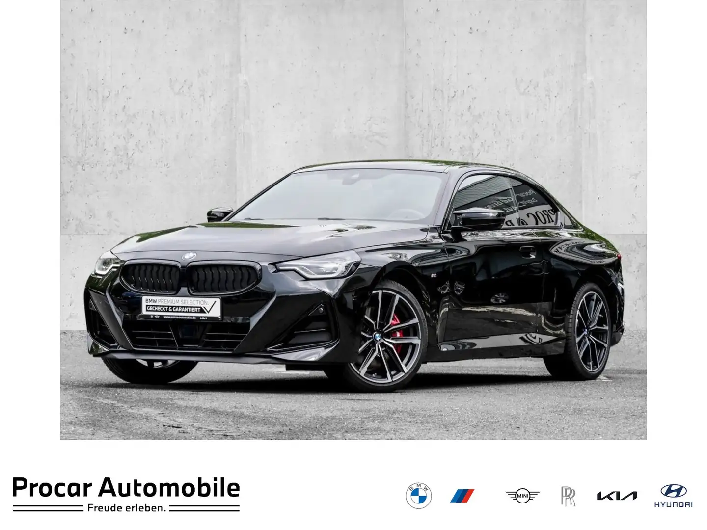 BMW 240 M240i xDrive M SPORT PRO+H/K+AHK+ACC+DA+PA Fekete - 1
