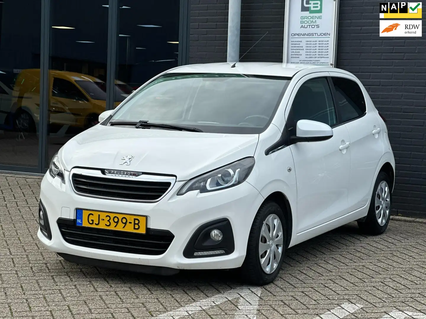 Peugeot 108 1.0 e-VTi Active / 2de EIG / AIRCO / LED / NL AUTO Blanc - 1