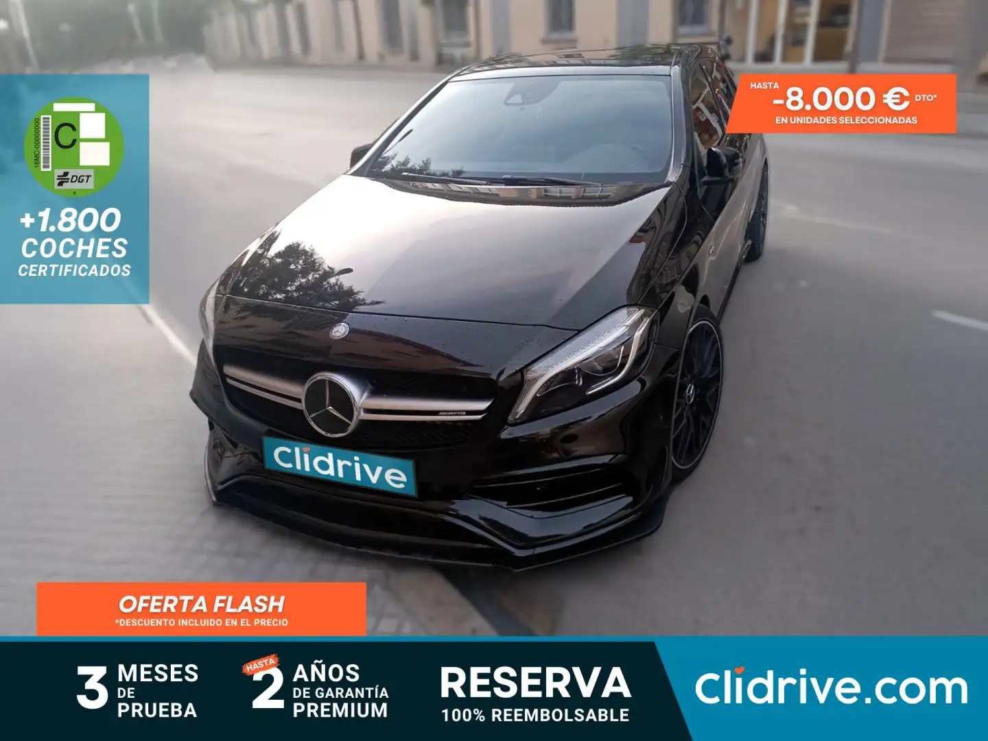 Mercedes-Benz A 45 AMG Mercedes-AMG 4MATIC Чёрный - 1