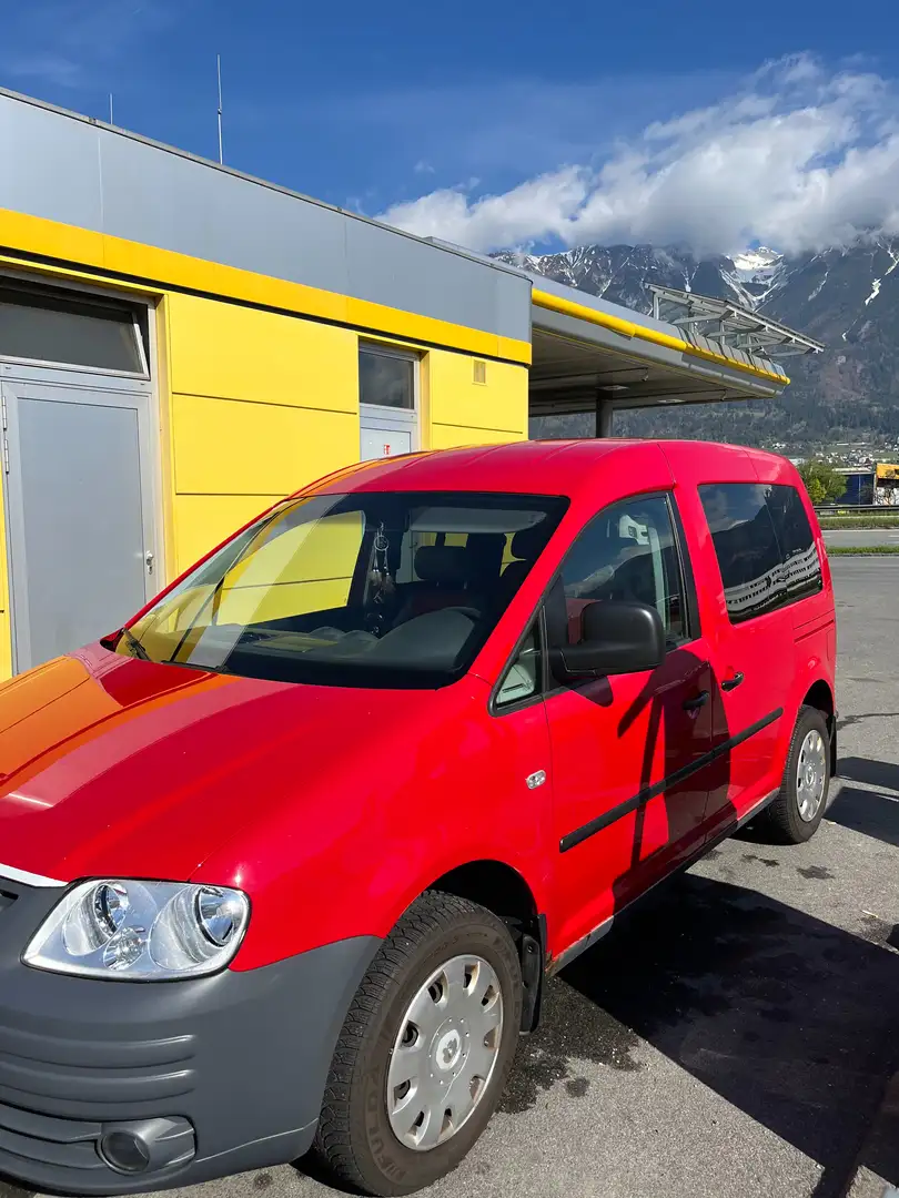 Volkswagen Caddy Caddy Life 1,9 TDI Life Rot - 2
